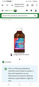 Gaviscon aniseed flavour