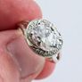 Brand New 9ct White Gold Dress Ring Image 4