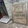 Black and white picture of the mill Rare jute bag framed .W&T.T .Pollexfen &Co LTD . Ballisdare co Sligo Image 2