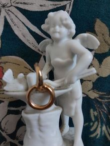Victorian - Angel Cherub - Cake Topper