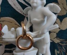 Victorian - Angel Cherub - Cake Topper