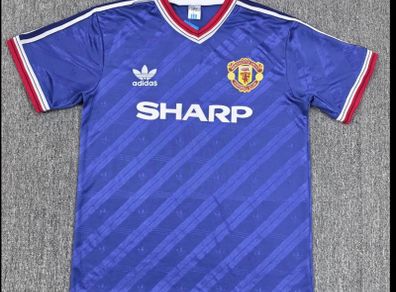 Man utd jersey retro 1986-1988