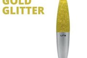 Linx 16 inch  Lava Lamp Gold Glitter