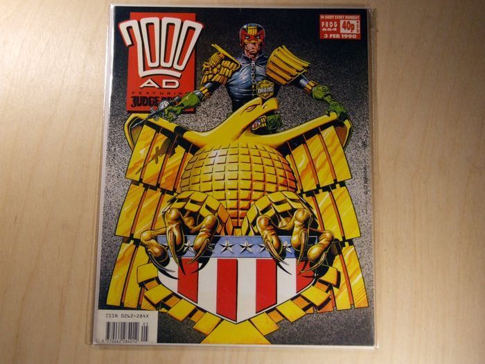 2000 AD progs 650 to 670