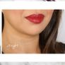 Hourglass red  lipstick in shade at night Image 4