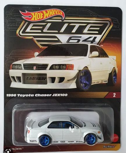Hot Wheels RLC 1996 Toyota Chaser Elite 64 Series JZX100