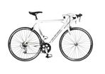 53cm Viking Elysee STI 14 Speed 700c Wheel Ladies, White