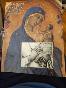 Art In The Making. Italian Painting Before 1400. Large Volume Paperback In Good Condition.  See Photos For Same.