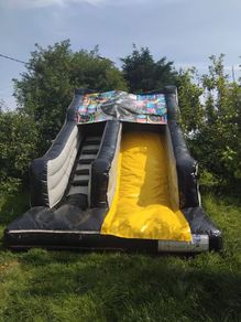 bouncy castle slide