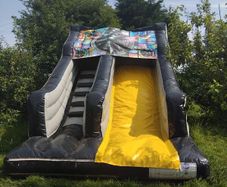 bouncy castle slide