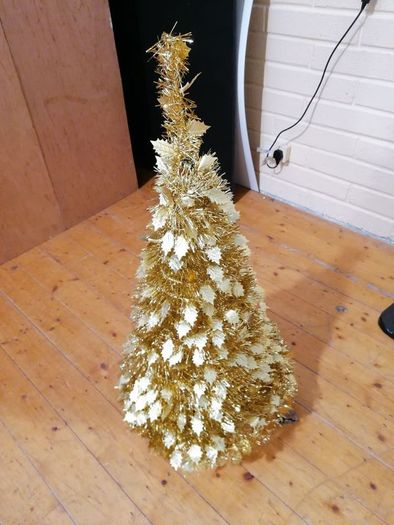 Christmas Tree 3' Gold pop up style 3 Foot High 2 Available