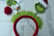 Christmas Grinch Headband