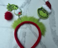 Christmas Grinch Headband