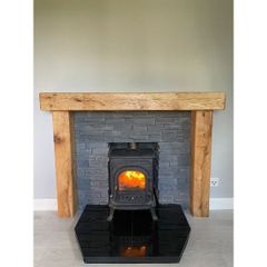 Mantel & Uprights Timber Beam Surrounds