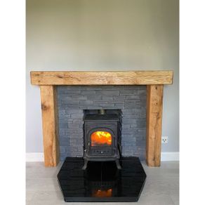 Mantel & Uprights Timber Beam Surrounds