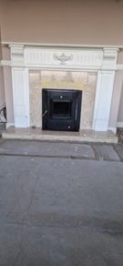 fire surround with  18 ins insert