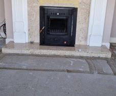 fire surround with  18 ins insert