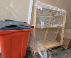 Very large storage and cardboard boxe