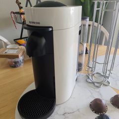 Nespresso Vertuo Plus coffee machine with Capsule Holder