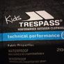 Trespass Waterproof Padded Hooded Jacket, Black Image 10