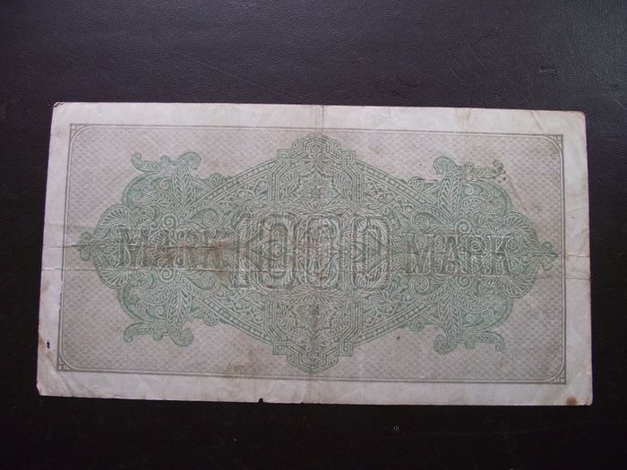 Germany. Reichsbanknote. 1000 Mark (15.9.1922)