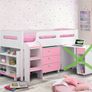 Kimbo Pink Cabin Bed. Image 3