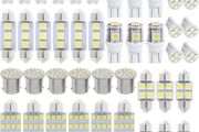 42 Pcs LED Interior Light Kit Car LED Lights Interior Lights 6000K