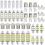 42 Pcs LED Interior Light Kit Car LED Lights Interior Lights 6000K 12V T10 168 2825 W5W 921 Kit For Car Vehicle Map Dome Door Trunk License Plate Light Bulb Image 2