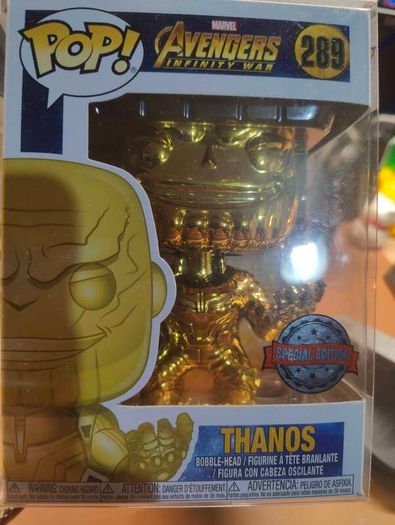 Funko Thanos #289 Marvel Avengers Chrome Edition