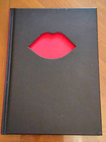 Lulu Guinness Don't forget your lipstick A5 Notebook/Diary