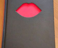Lulu Guinness Don't forget your lipstick A5 Notebook/Diary