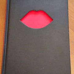 Lulu Guinness Don't forget your lipstick A5 Notebook/Diary