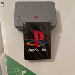 Playstation One.Playing Cards In Tin Case.Official. Ex. Never Opened.