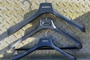 Armani Versace Hugo Boss clothes coat trousers Hangers