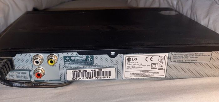 LG DVD Player & Remote