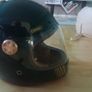 Motorcycle Retro Helmet Image 3
