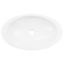 Wash Basin 59.3x35.1x10.7 cm Mineral Cast/Marble Cast White Image 4