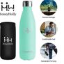 Stainless Steel Water Bottle, 750ML BPA Free Double Walled Vacuum, Insulated water bottle, 12 Hours Hot / 24 Hours Cold, Flask Water Bottle for Sports Reusable Leakproof, Metal Water Bottle Image 3