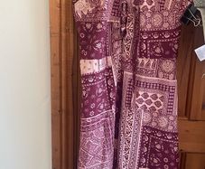 Bohemian Lace Up Maxi Dress