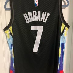 Nike Brooklyn Nets, Durant 7, Jean-Michel Basquiat jersey