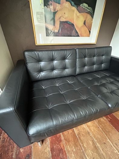 Leather sofa