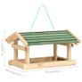 Bird Feeder Solid Wood 35x29.5x21 cm Image 6