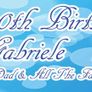 30th Birthday party Banner personalised with photos Image 10