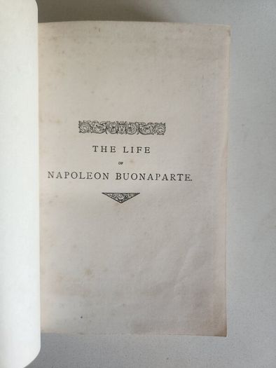 The Life Of Napoleon Buonaparte. By J.g.lockhart. 1909 New Edition. Hardback In Fair Condition.  See Photos For Same.