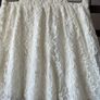 skirt size small Charlotte Russe cream lace skirt size 10 Image 4