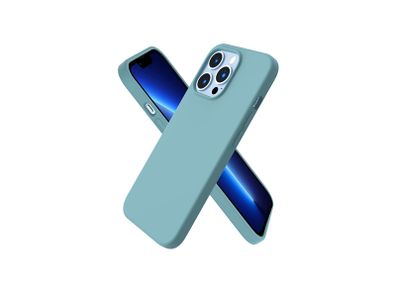 Liquid Silicone Shockproof Case For iPhone 13 Pro Luxury Soft Phone Cover Cactus New - FHT10IP13PLK