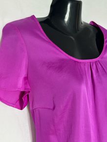 Comma vibrant pink top, size 12