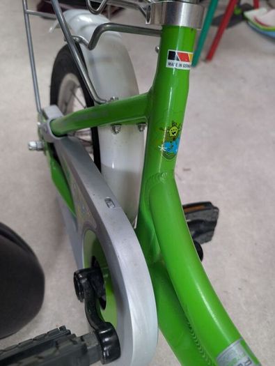 Puky 12 inch children bike green