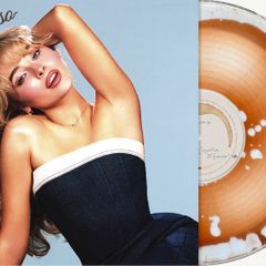 Sabrina Carpenter Espresso 2 Year Anniversary Edition espresso-filled LP Record Glitter Sleeve Hand Numbered Collectible Vinyl