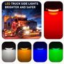 4pcs  COB LED  Side Lights in Red, Yellow, And White. Optional Long Strip Light Guide Edge Light 24V Constant Light Image 5